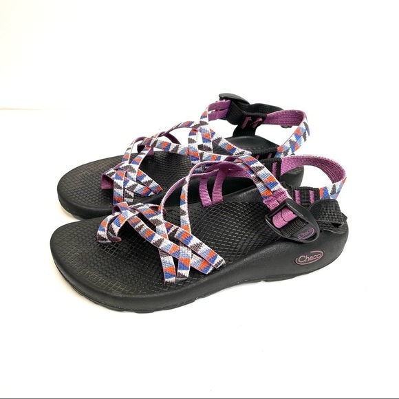 Chaco Women's US 7 ZX2 Classic Strappy Sandals Camper Purple J105514 - Picture 1 of 8